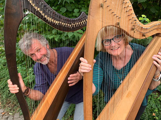 Zondag 20 oktober 15 uur – An Triskell – Keltische muziek op Ierse harp